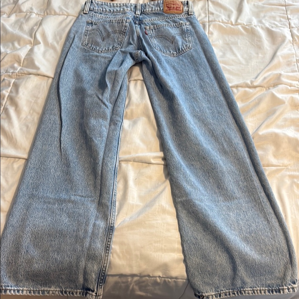 Levi's Light Blue Straight Leg Jeans